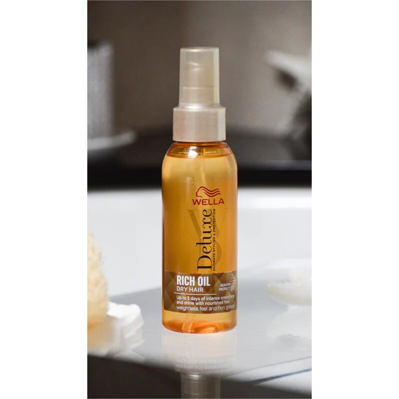 Wella Deluxe Rich Oil vyživující olej pro suché vlasy 100 ml