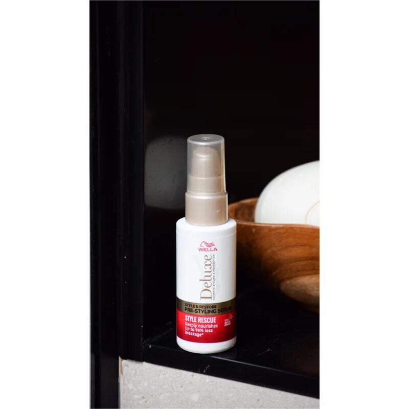 Wella Deluxe Style & Restore obnovující sérum pro posílení vlasů 50 ml