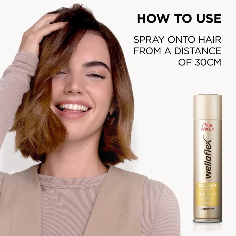 Wella flex Brilliant Color lak na vlasy se střední fixací pro barvené vlasy 250 ml