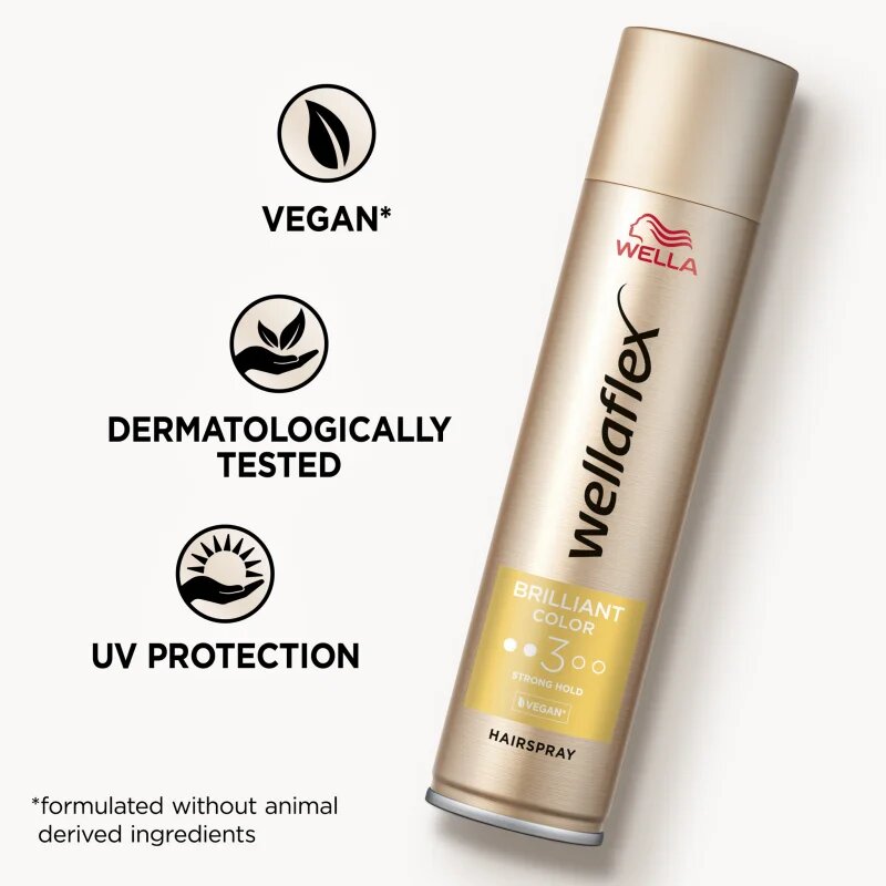 Wella flex Brilliant Color lak na vlasy se střední fixací pro barvené vlasy 250 ml