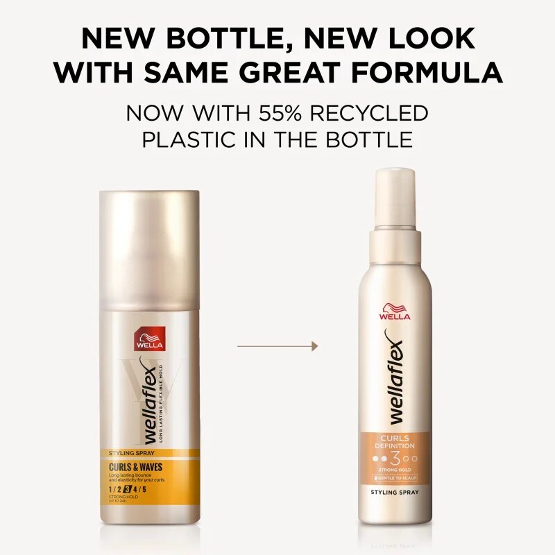 Wella flex Curls Definition gel ve spreji pro kudrnaté vlasy silné zpevnění 150 ml