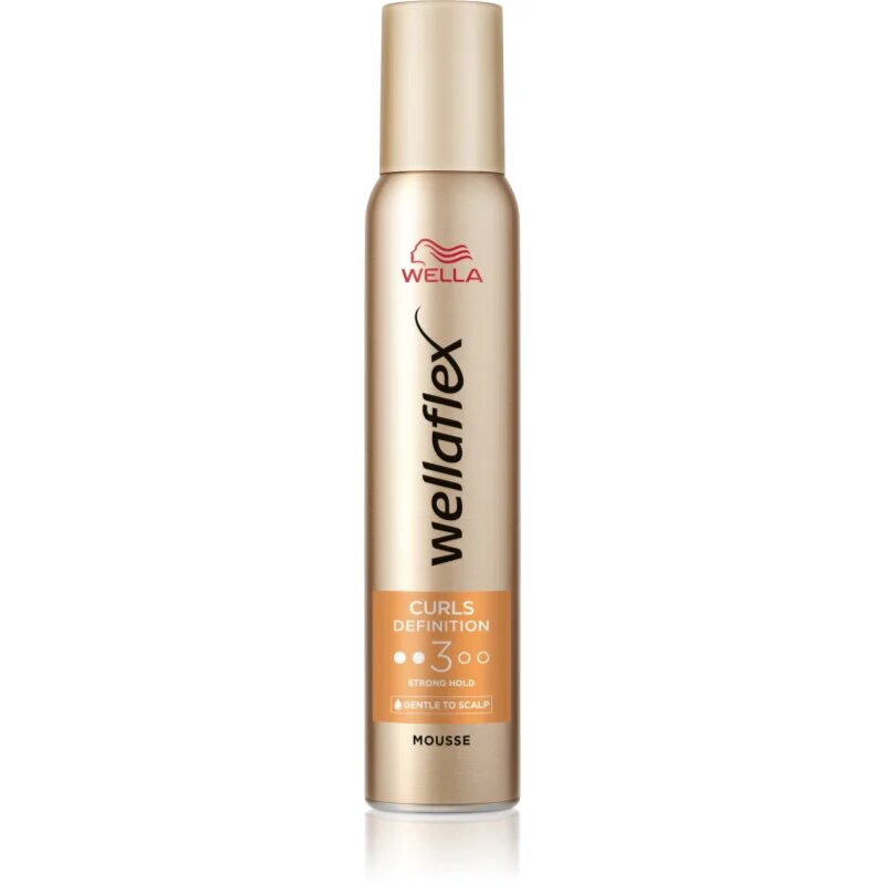 Wella flex Curls Definition pěnové tužidlo pro vlnité a kudrnaté vlasy 200 ml
