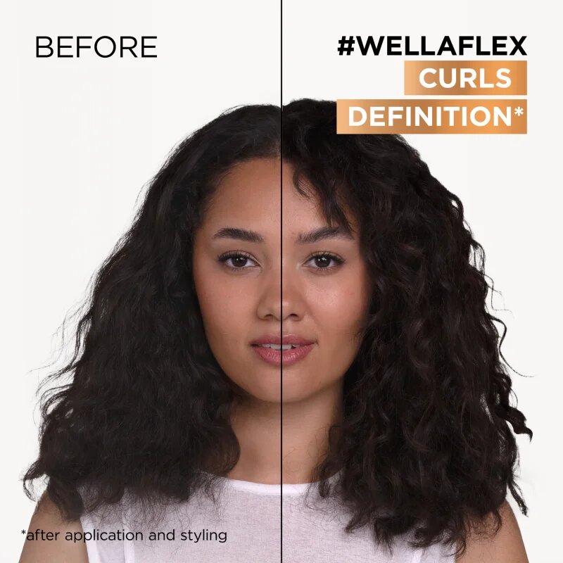 Wella flex Curls Definition pěnové tužidlo pro vlnité a kudrnaté vlasy 200 ml