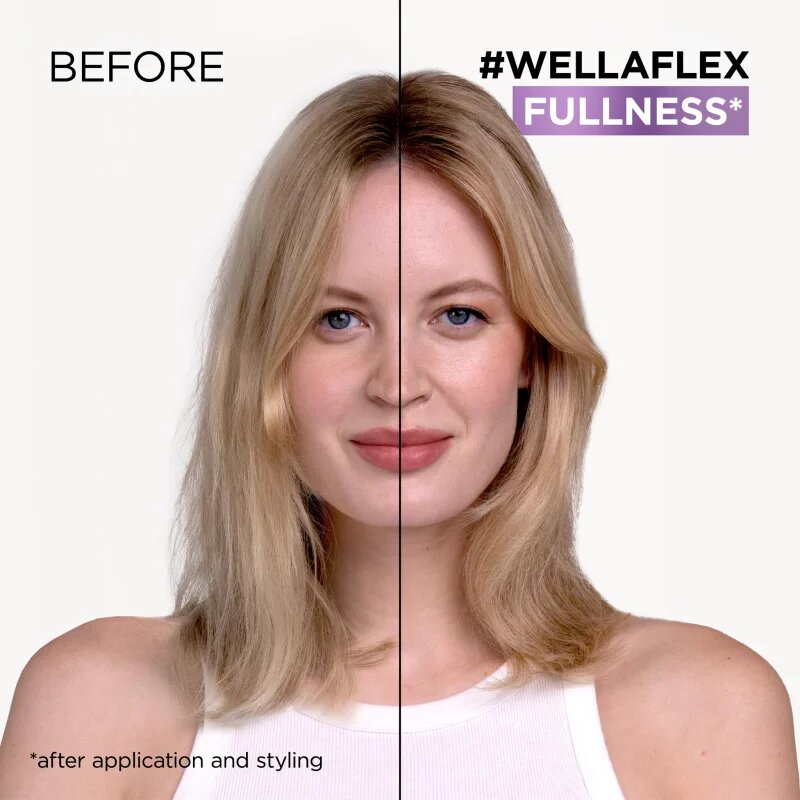 Wella flex Fullness Volume pěnové tužidlo s extra silnou fixací pro jemné vlasy 200 ml