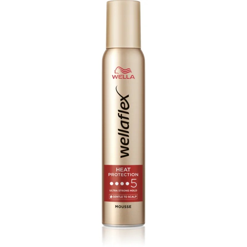 Wella flex Heat Protection pěnové tužidlo pro tepelnou úpravu vlasů 200 ml