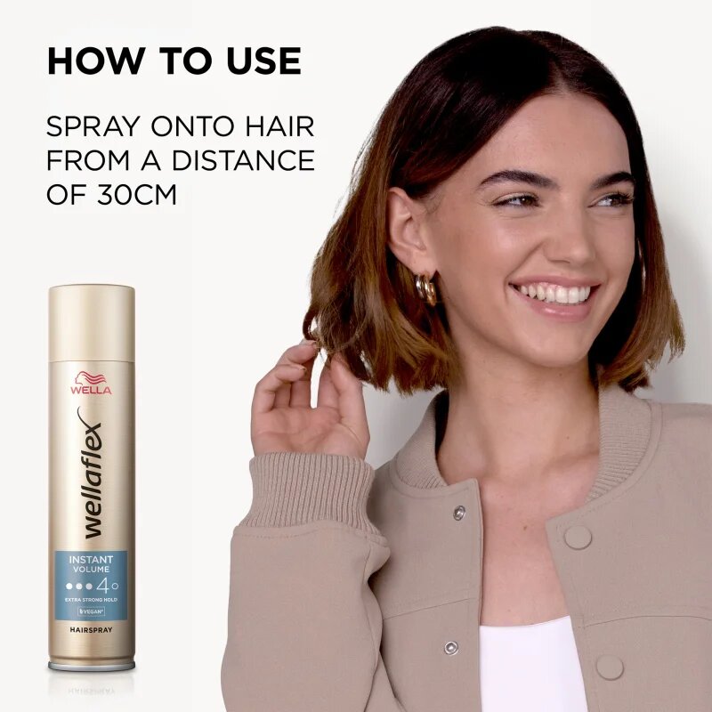 Wella flex Instant Volume lak na vlasy se silnou fixací pro extra objem 250 ml