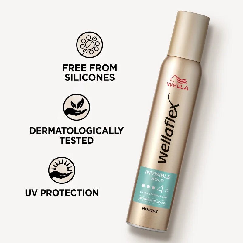 Wella flex Invisible Hold pěnové tužidlo s extra silnou fixací 200 ml