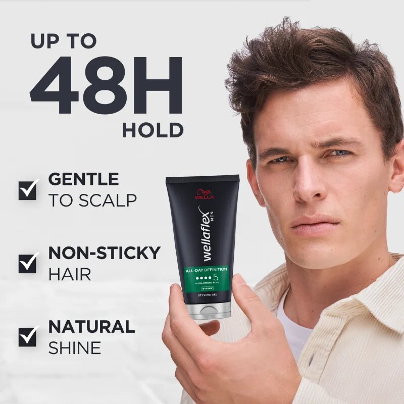 Wella flex Men gel na vlasy s extra silnou fixací 150 ml