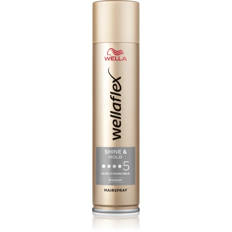 Wella flex Shine & Hold lak na vlasy s extra silnou fixací pro lesk 250 ml