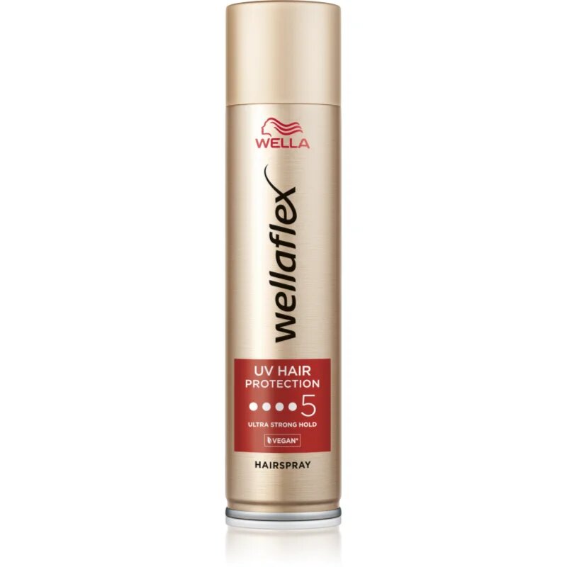 Wella flex UV Hair Protection lak na vlasy s extra silnou fixací pro tepelnou úpravu vlasů 250 ml