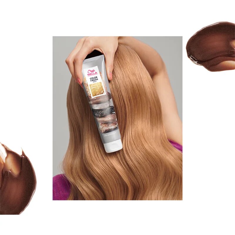 Wella Professionals Color Fresh barvicí maska pro všechny typy vlasů odstín Golden Gloss 150 ml