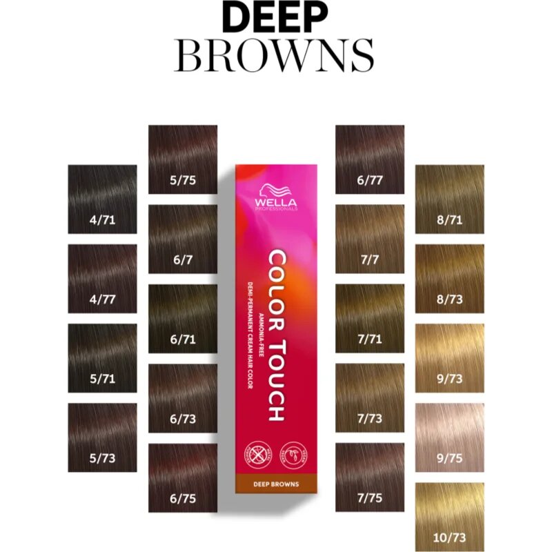 Wella Professionals Color Touch Deep Browns barva na vlasy odstín 6/7 60 ml