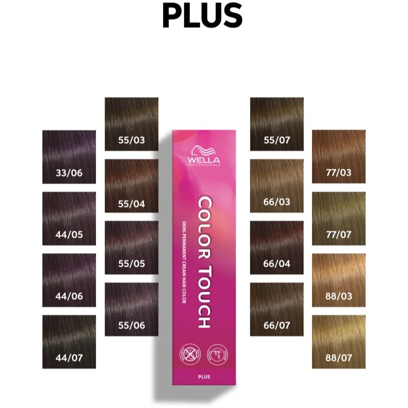 Wella Professionals Color Touch Plus barva na vlasy odstín 66/07 60 ml