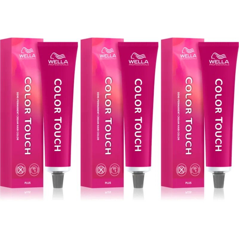 Wella Professionals Color Touch Plus demipermanentní barva na vlasy výhodné balení odstín 88/03