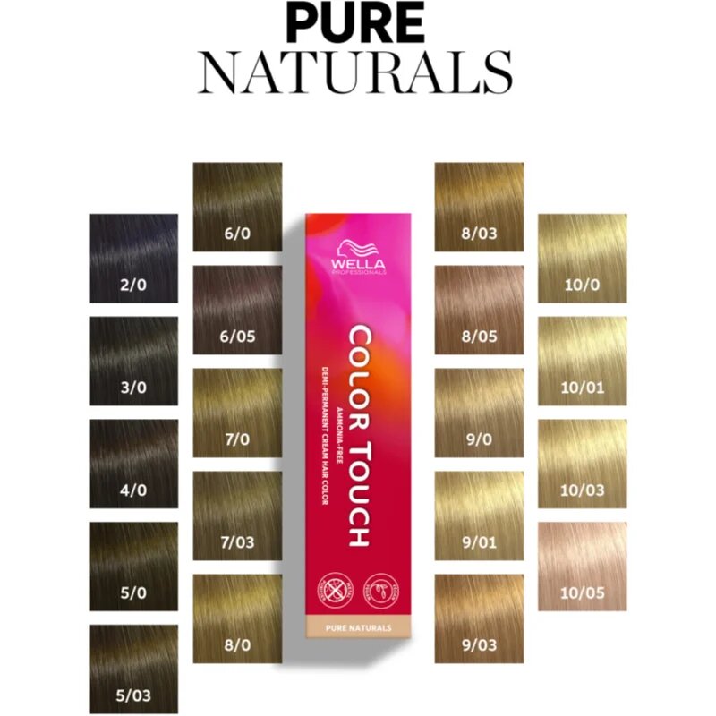 Wella Professionals Color Touch Pure Naturals barva na vlasy odstín 10/05 60 ml