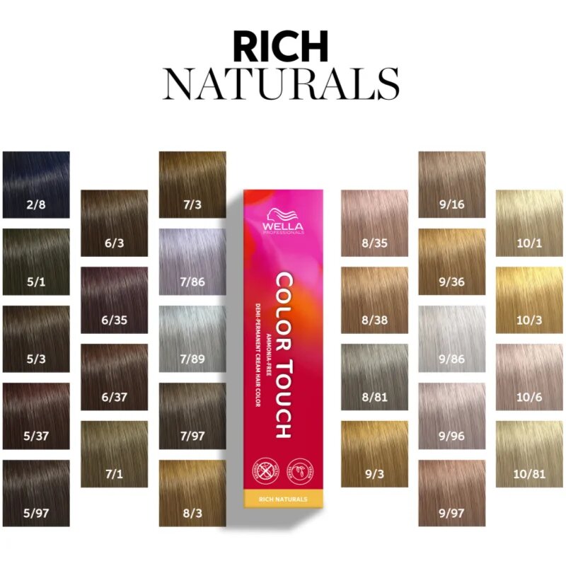 Wella Professionals Color Touch Rich Naturals barva na vlasy odstín 5/3 60 ml