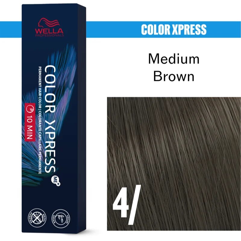 Wella Professionals Color Xpress barva na vlasy odstín Medium Brown 4/ 60 ml
