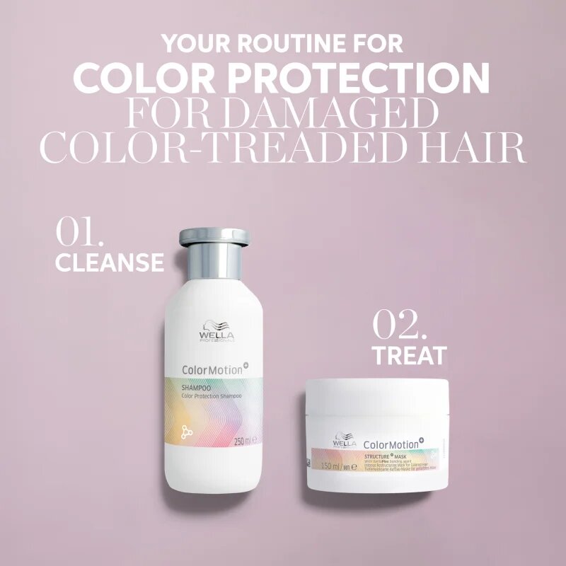 Wella Professionals ColorMotion+ Shampoo šampon pro ochranu barvených vlasů 100 ml
