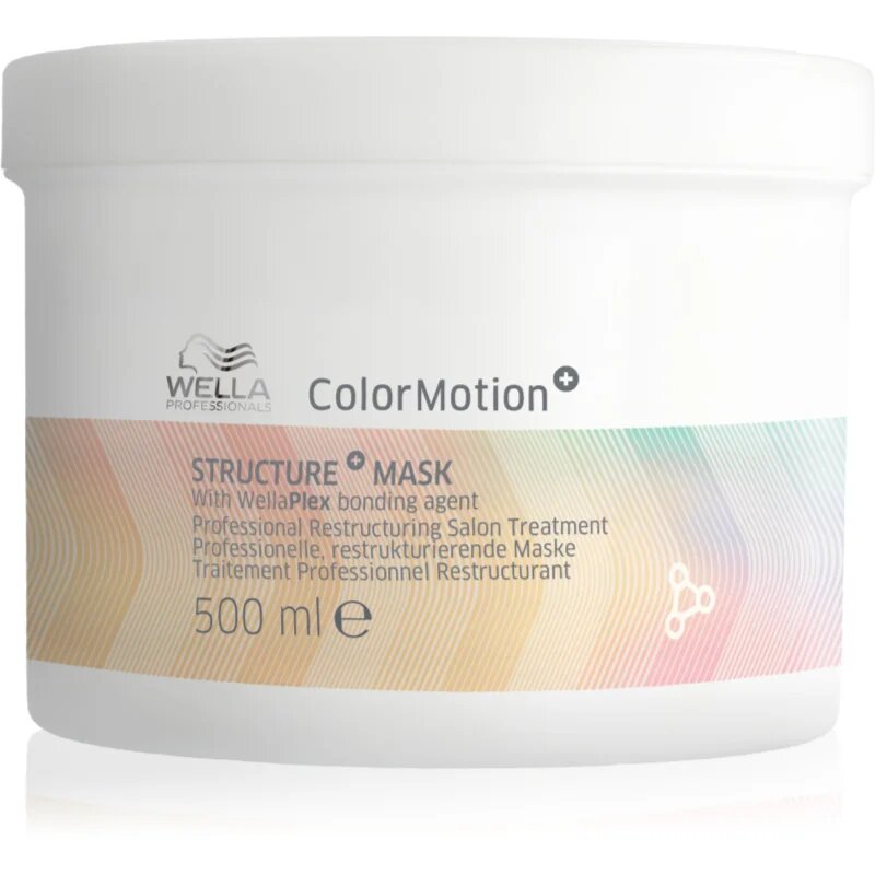 Wella Professionals ColorMotion+ Structure mask maska na vlasy pro ochranu barvy 500 ml