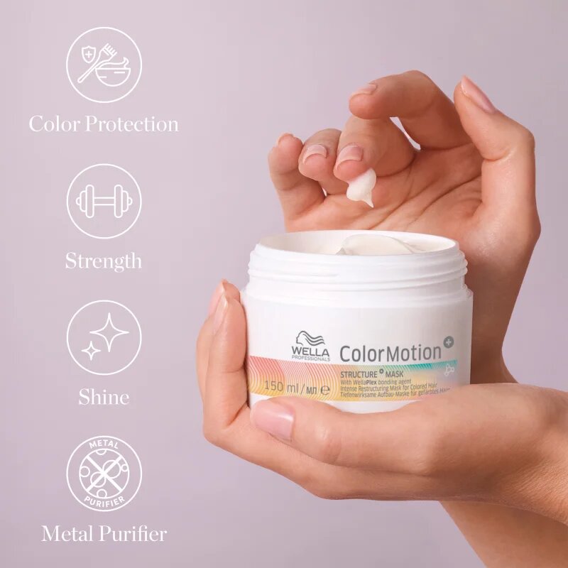 Wella Professionals ColorMotion+ Structure mask maska na vlasy pro ochranu barvy 500 ml