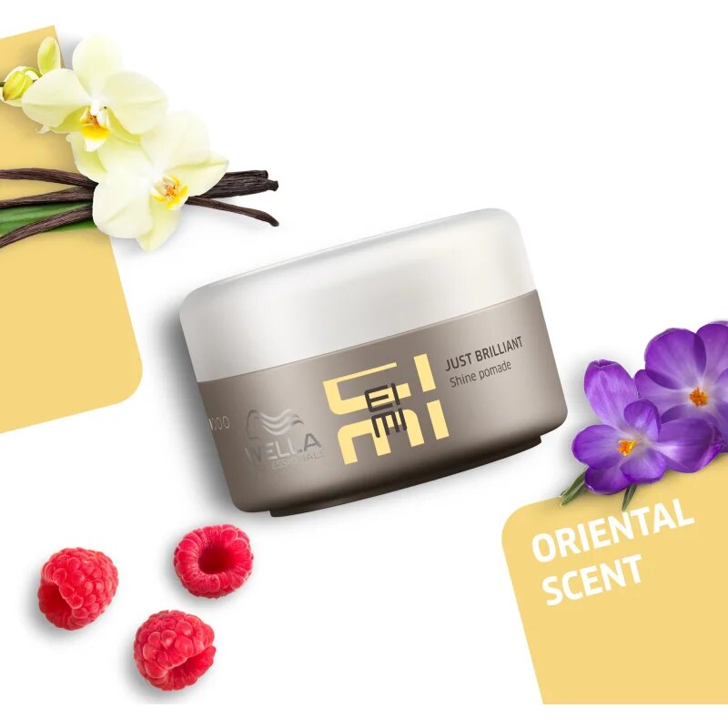 Wella Professionals Eimi Just Brilliant pomáda pro lesk a hebkost vlasů 75 ml
