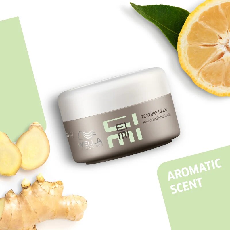 Wella Professionals Eimi Texture Touch stylingový jíl na vlasy s matným efektem 75 ml
