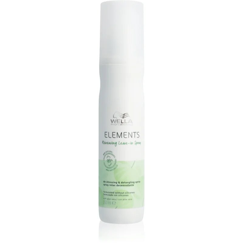 Wella Professionals Elements Renewing bezoplachový kondicionér pro lesk a hebkost vlasů 150 ml