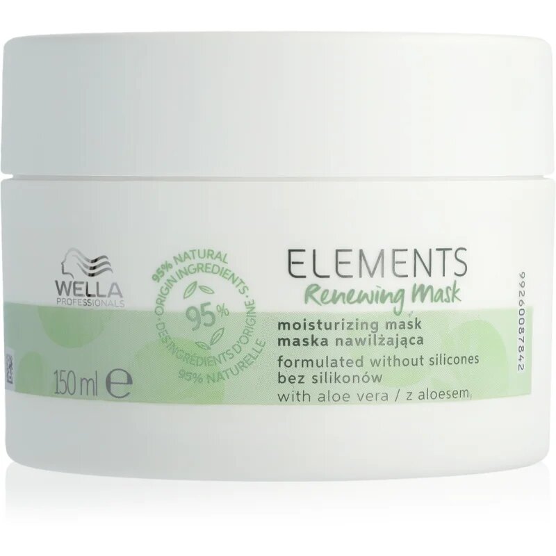 Wella Professionals Elements Renewing obnovující maska pro lesk a hebkost vlasů 150 ml