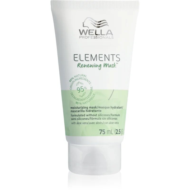 Wella Professionals Elements Renewing obnovující maska pro lesk a hebkost vlasů 75 ml