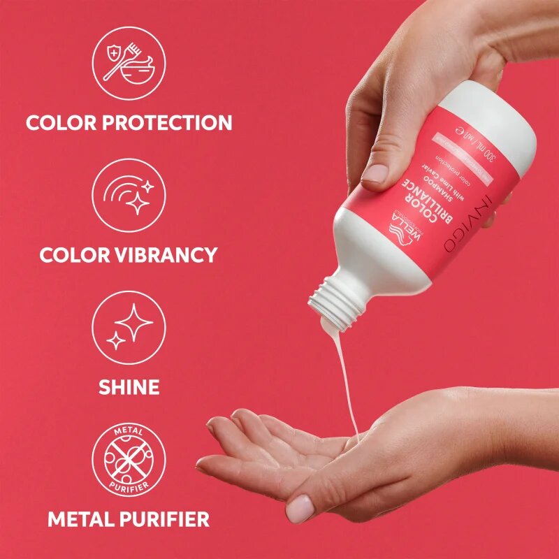 Wella Professionals Invigo Color Brilliance šampon pro normální až jemné vlasy pro ochranu barvy 50 ml