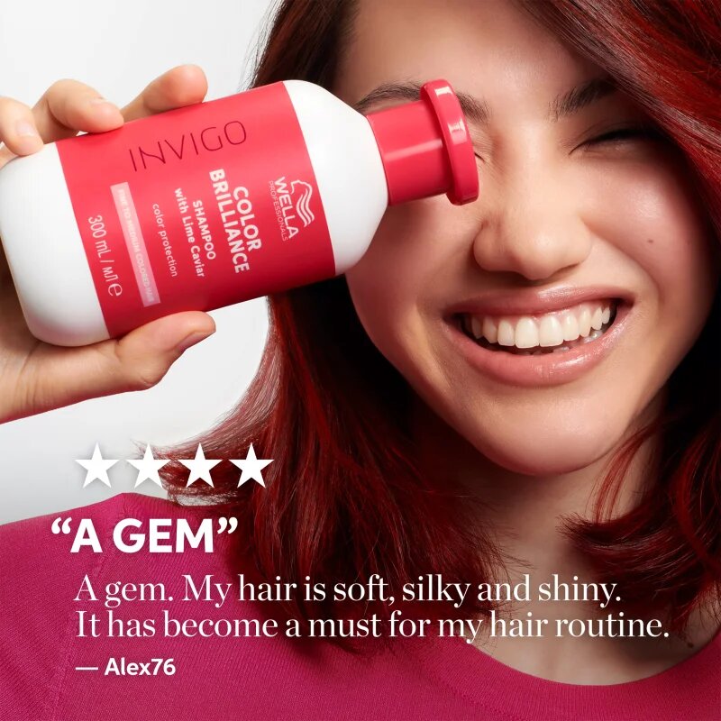 Wella Professionals Invigo Color Brilliance šampon pro normální až jemné vlasy pro ochranu barvy 50 ml