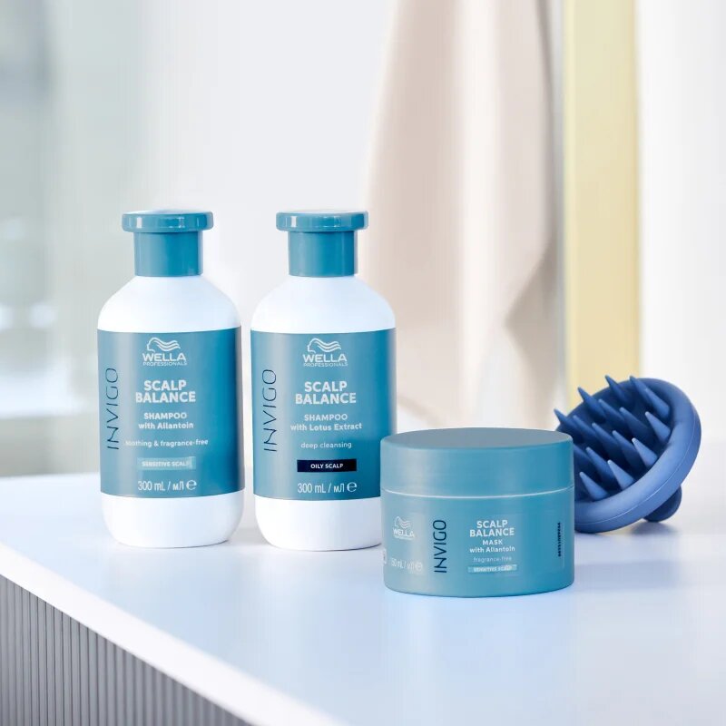 Wella Professionals Invigo Scalp Balance hydratační a zklidňující šampon pro citlivou pokožku hlavy 1000 ml