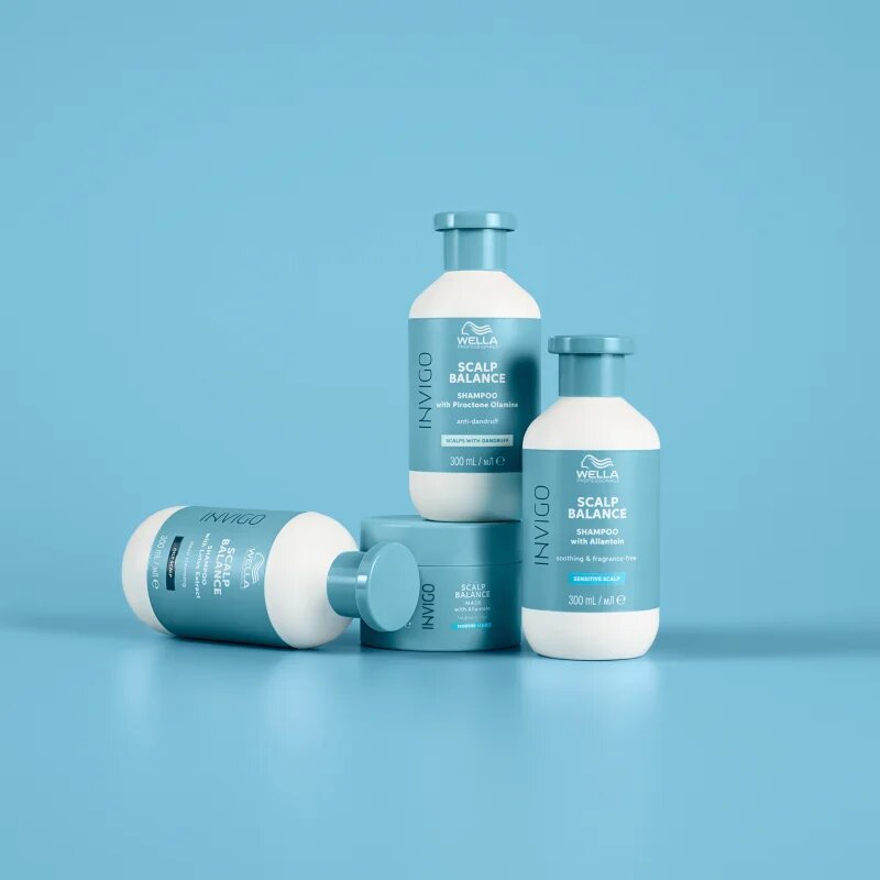 Wella Professionals Invigo Scalp Balance hydratační a zklidňující šampon pro citlivou pokožku hlavy 1000 ml