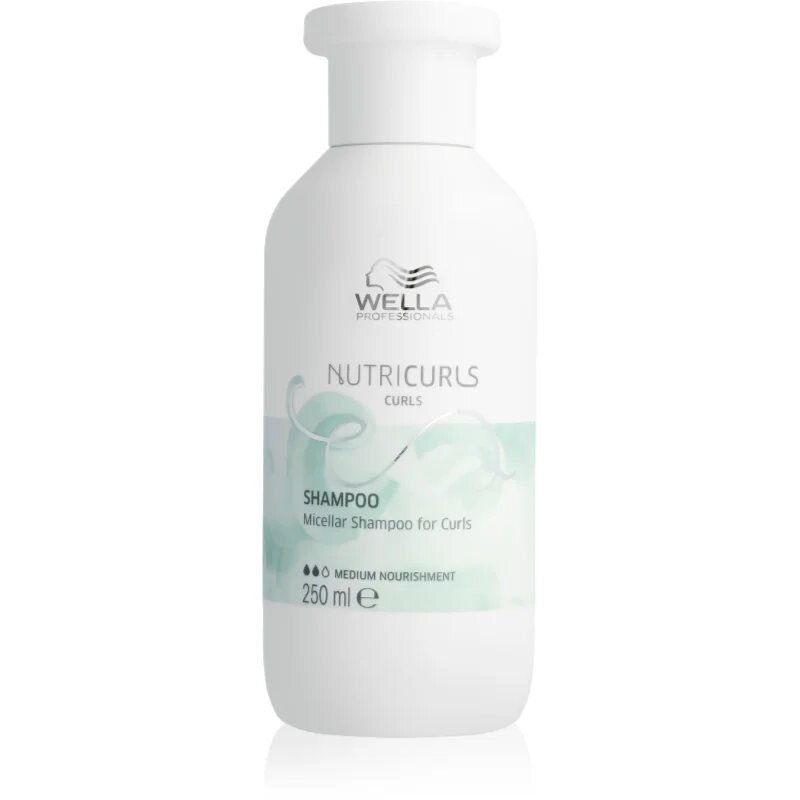 Wella Professionals Nutricurls Curls jemný micelární šampon pro kudrnaté vlasy 250 ml