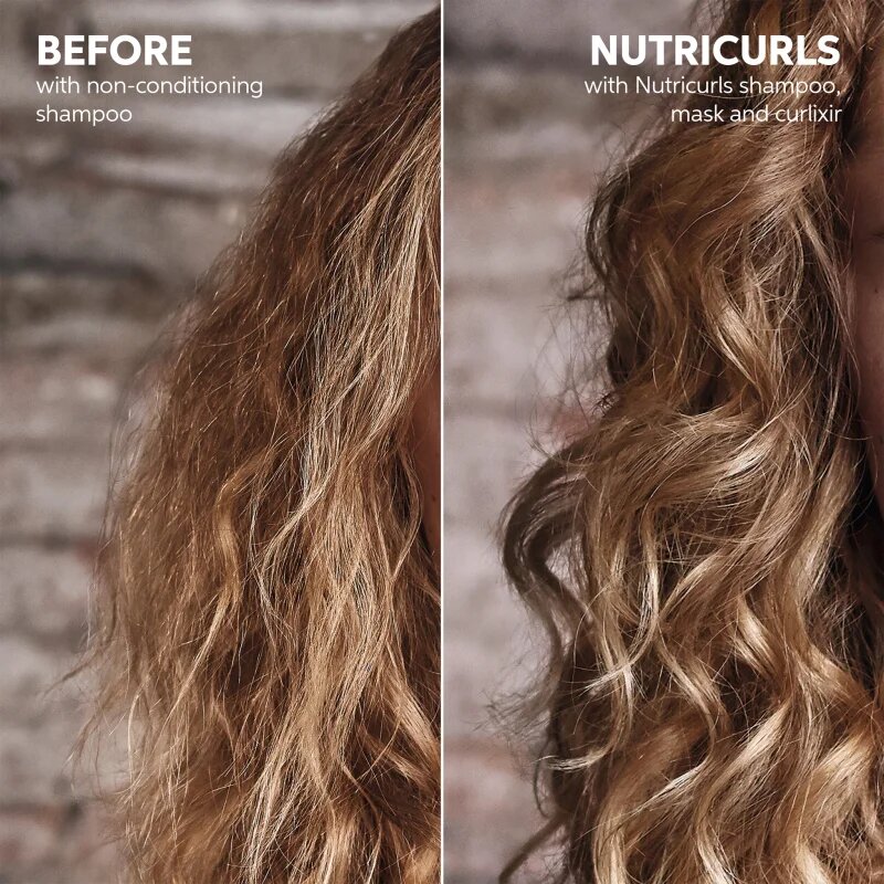 Wella Professionals Nutricurls Waves & Curls vyživující kondicionér pro snadné rozčesání vlasů 1000 ml
