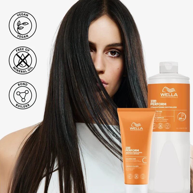 Wella Professionals Perform+ Straightener S trvalá ondulace pro zesvětlené nebo melírované vlasy 200 ml