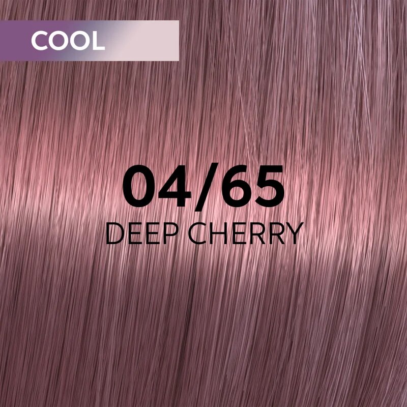 Wella Professionals Shinefinity Zero Lift Glaze demipermanentní barva na vlasy odstín 04/65 - Deep Cherry 60 ml