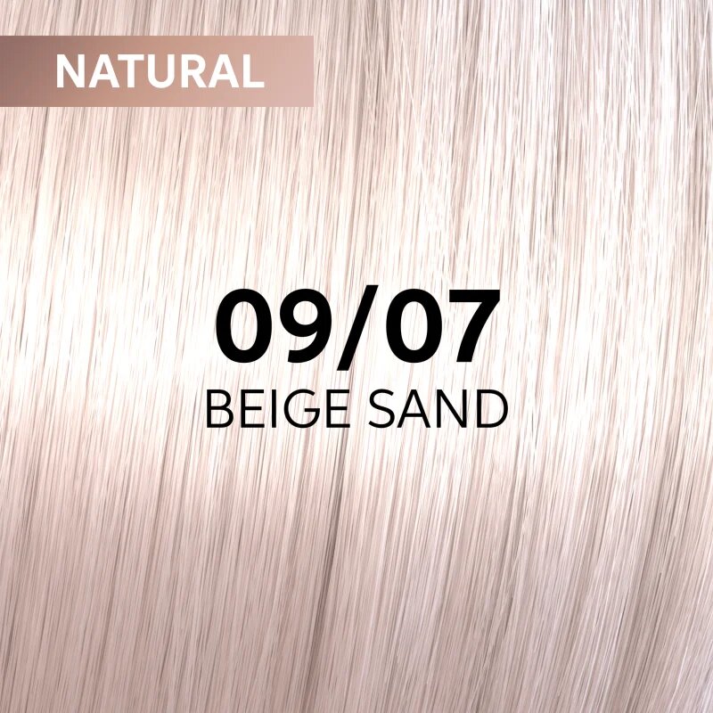 Wella Professionals Shinefinity Zero Lift Glaze demipermanentní barva na vlasy odstín 09/07 - Beige Sand 60 ml