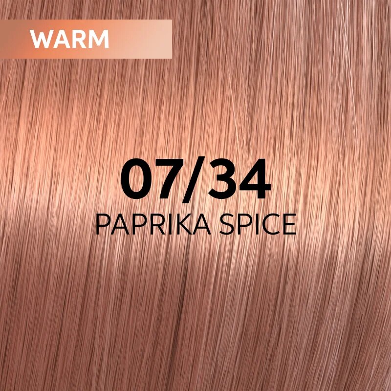 Wella Professionals Shinefinity Zero Lift Glaze demipermanentní barva na vlasy výhodné balení odstín 07/34 - Paprika Spice
