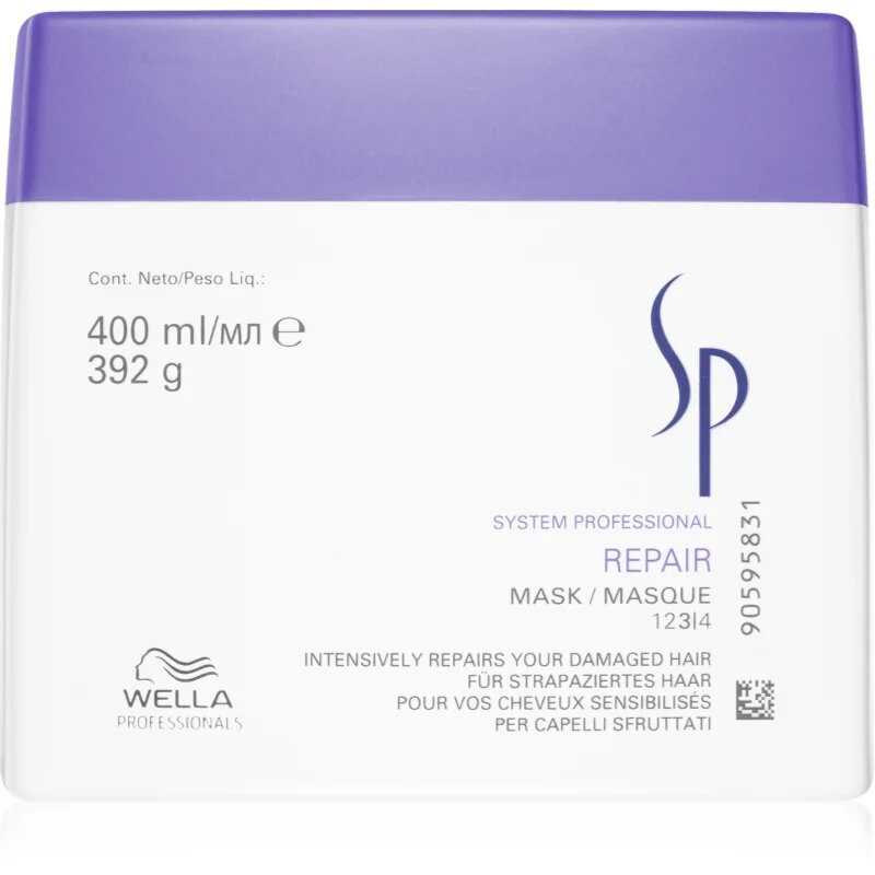 Wella Professionals SP Repair maska pro poškozené chemicky ošetřené vlasy 400 ml