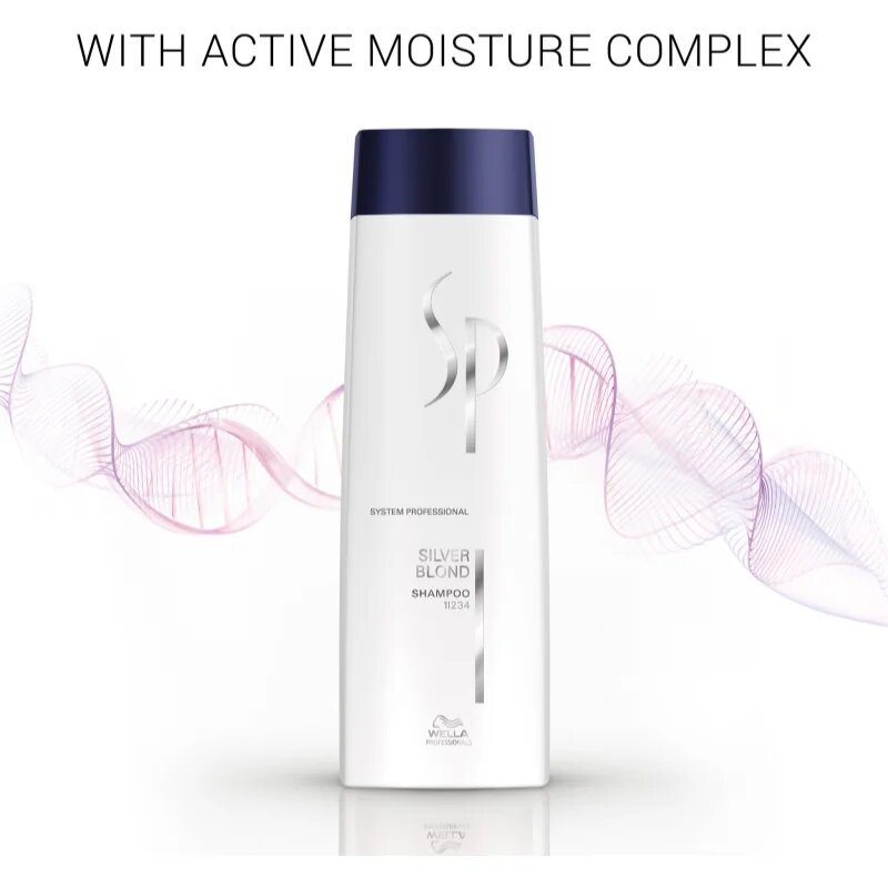 Wella Professionals SP Silver Blond šampon pro blond a šedivé vlasy 250 ml