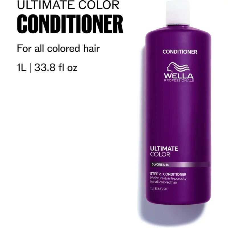 Wella Professionals Ultimate Color Conditioner hydratační kondicionér pro barvené a melírované vlasy 1000 ml