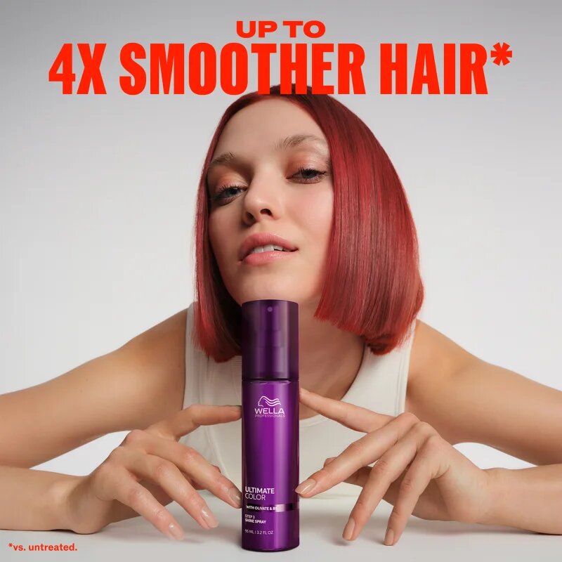 Wella Professionals Ultimate Color Spray sprej pro lesk a hebkost vlasů 95 ml