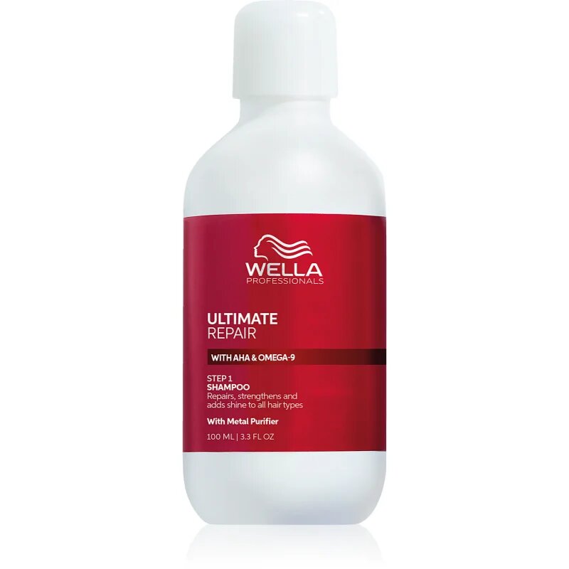 Wella Professionals Ultimate Repair Shampoo posilující šampon pro poškozené vlasy 100 ml