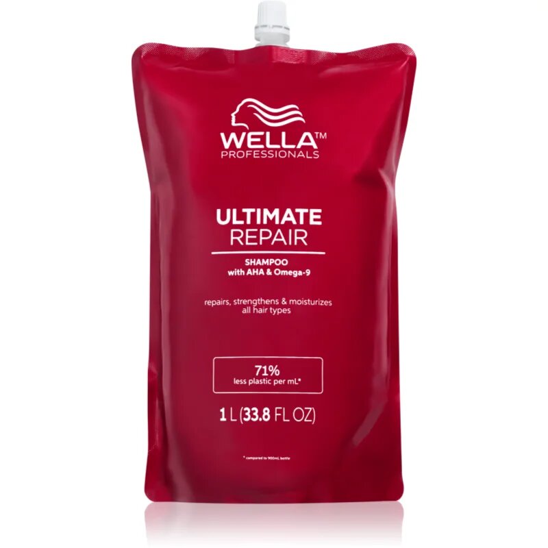 Wella Professionals Ultimate Repair Shampoo posilující šampon pro poškozené vlasy 1000 ml