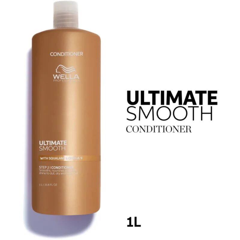 Wella Professionals Ultimate Smooth Conditioner vyživující kondicionér pro lesk a hebkost vlasů 1000 ml