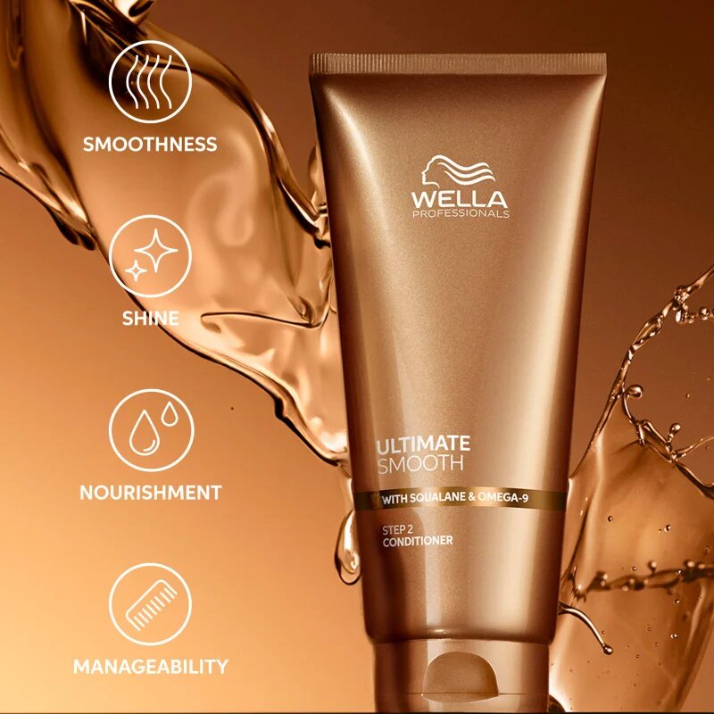 Wella Professionals Ultimate Smooth Conditioner vyživující kondicionér pro lesk a hebkost vlasů 1000 ml