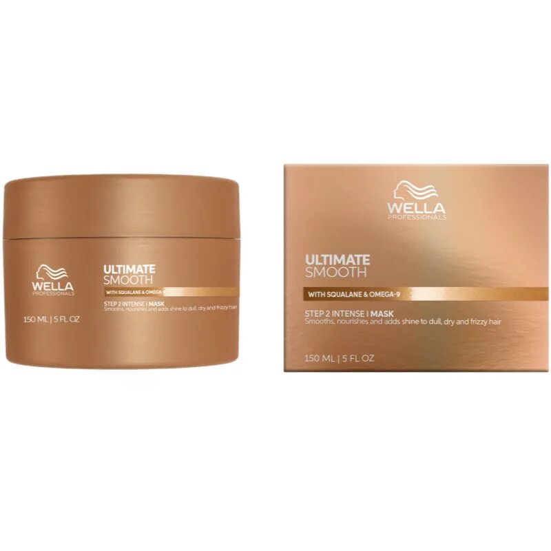 Wella Professionals Ultimate Smooth Mask hydratační a vyživující maska na vlasy 150 ml