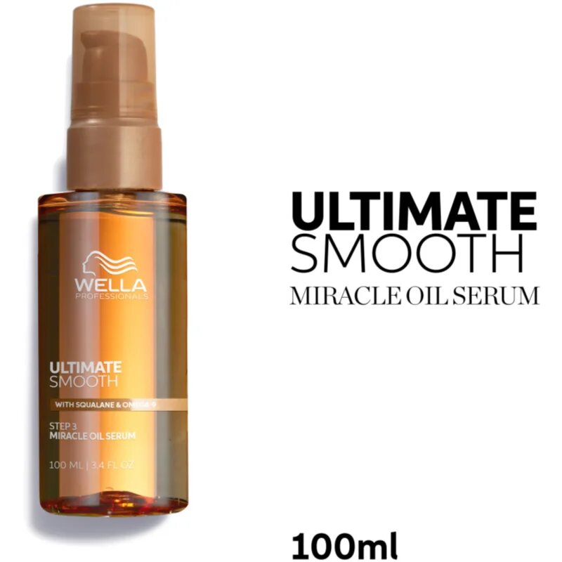 Wella Professionals Ultimate Smooth Oil vyživující olejové sérum na vlasy 100 ml