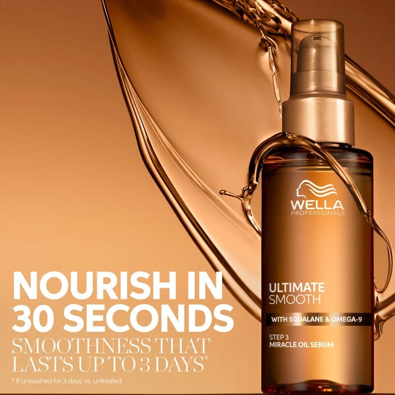 Wella Professionals Ultimate Smooth Oil vyživující olejové sérum na vlasy 100 ml